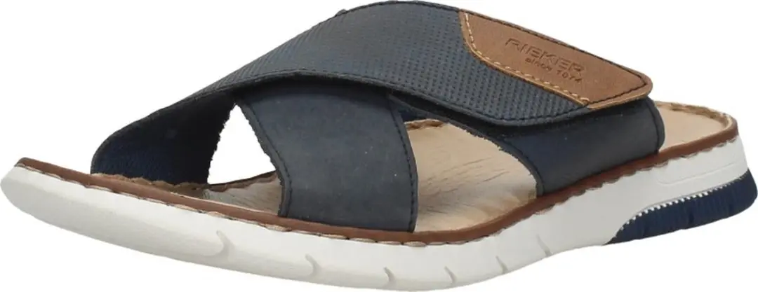 Rieker 17141850 Heren Blauwe Badslipper - Maat 40 - afbeelding 5 van 6