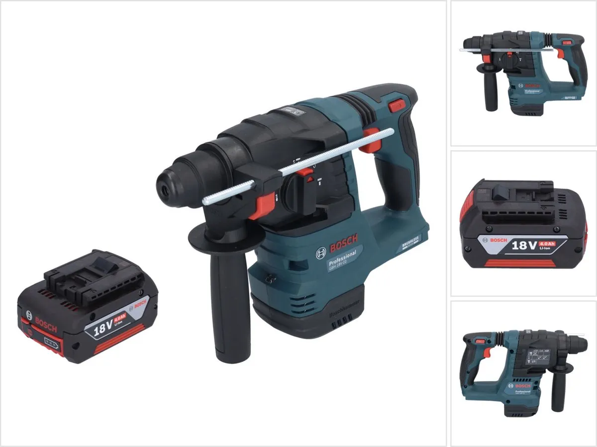 Bosch Professional GBH 18V-22 Accu-boorhamer SDS Plus