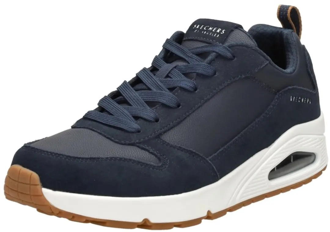 Skechers Uno Stacre Heren Sneakers - Donkerblauw - afbeelding 5 van 6