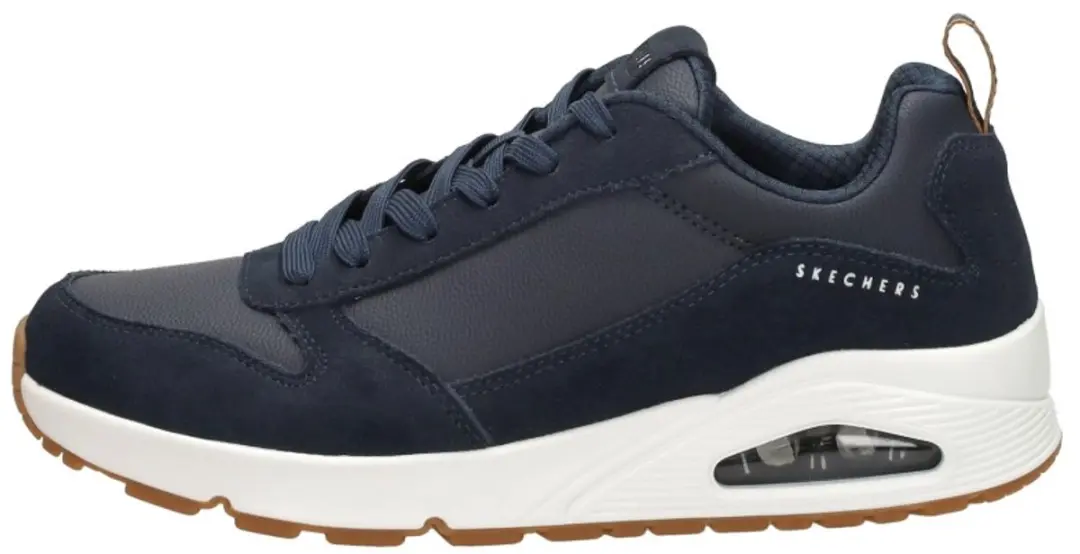 Skechers Uno Stacre Heren Sneakers - Donkerblauw - afbeelding 2 van 6