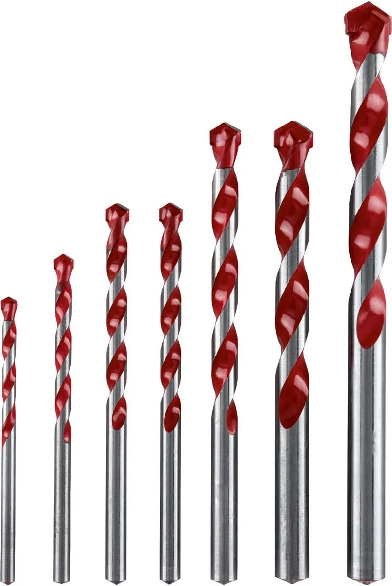 Parkside Performance Boorset 7-delig - Universele boren - 13mm schacht
