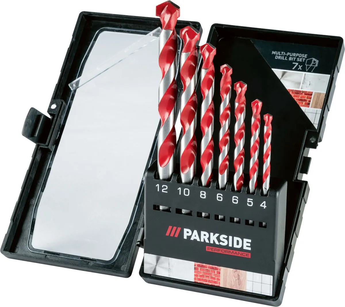 Parkside Performance Boorset 7-delig