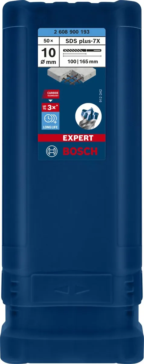 Bosch Professional EXPERT SDS plus-7X Hamerboor 10mm