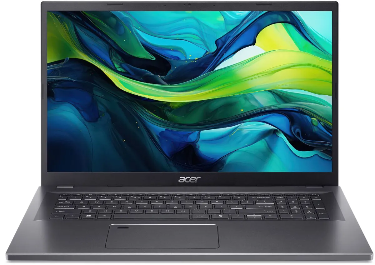 Acer Aspire 17 Pro A17-51M-56NU Intel® Core™ i5 i5-1334U Laptop 43,9 cm (17.3") Full HD 16 GB LPDDR5-SDRAM 1 TB SSD Wi-Fi 6E (802.11ax) Windows 11 Pro Grijs