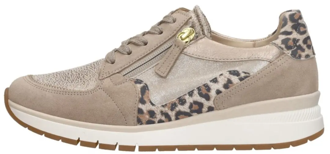 Gabor 307 Sneakers Suède Dames - Beige - afbeelding 2 van 6