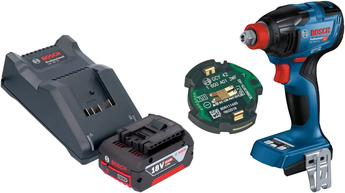 Bosch Professional GDX 18V-210 C Slagmoersleutel 210Nm - Brushless - afbeelding 3 van 6
