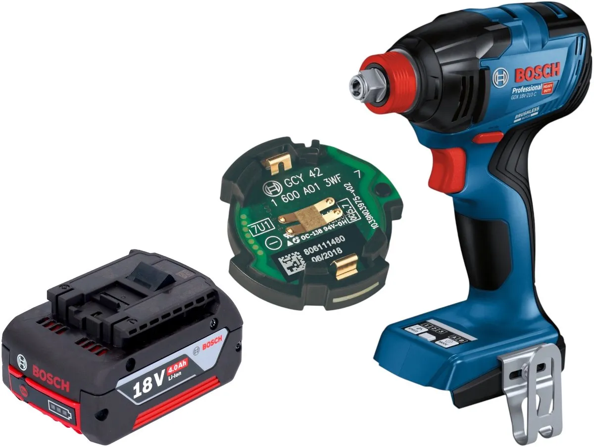 Bosch Professional GDX 18V-210 C Slagmoersleutel 210Nm