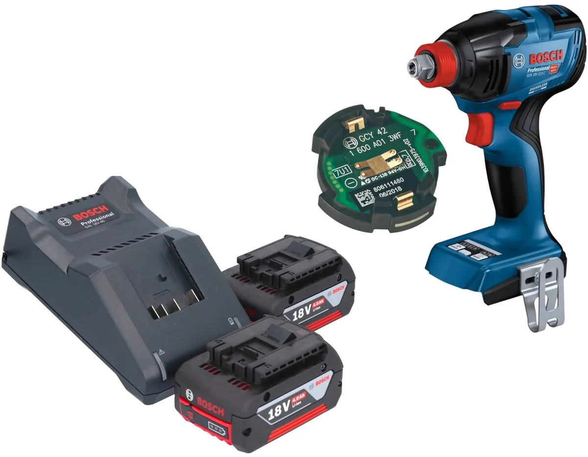 Bosch Professional GDX 18V-210 C Slagmoersleutel 210Nm - Brushless - afbeelding 5 van 6