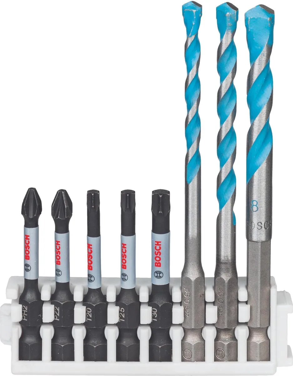 Bosch Professional Hex-9 MC Bitverzameling 5x