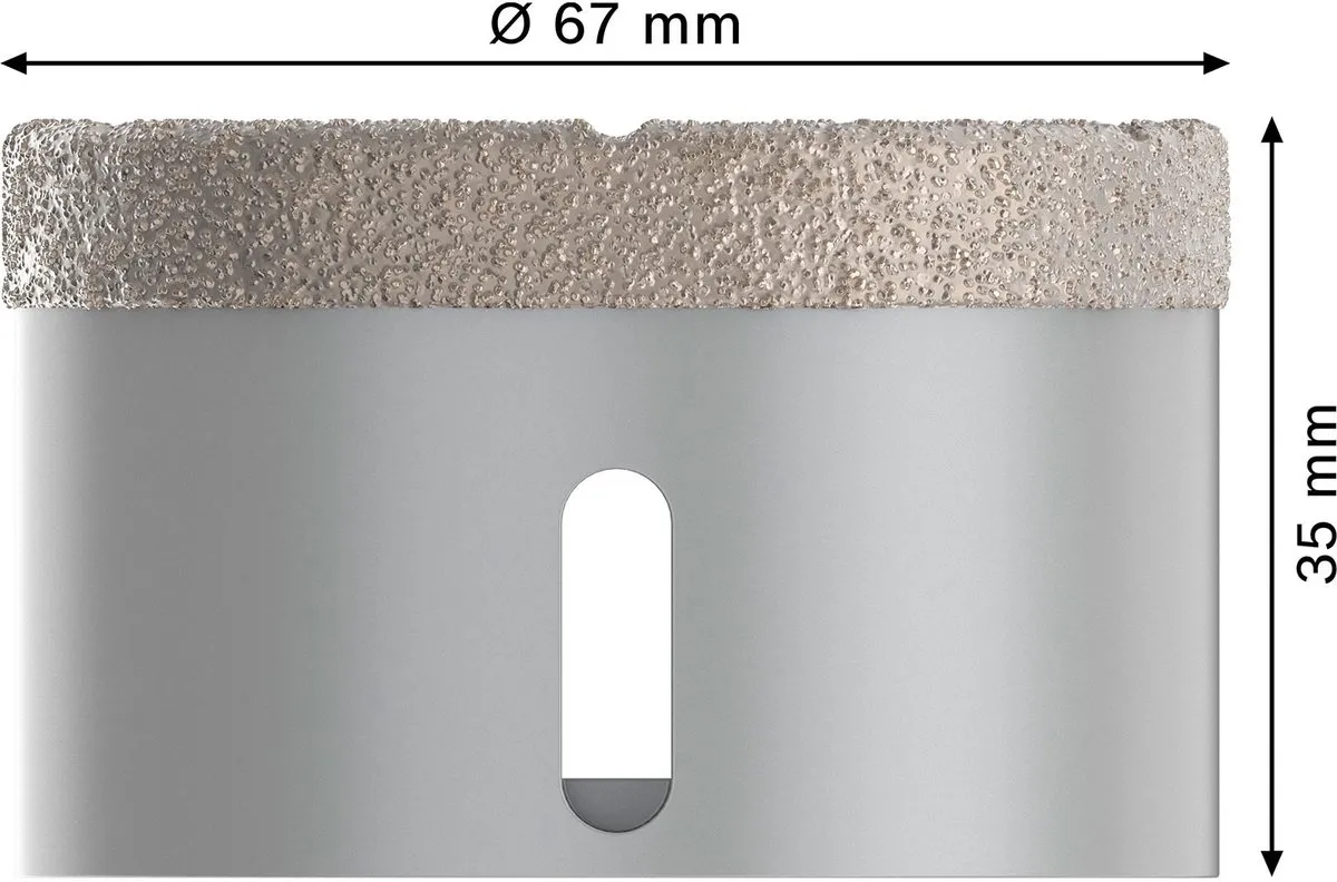 Bosch Professional X-LOCK Droge Kernfrees 67mm - Hout