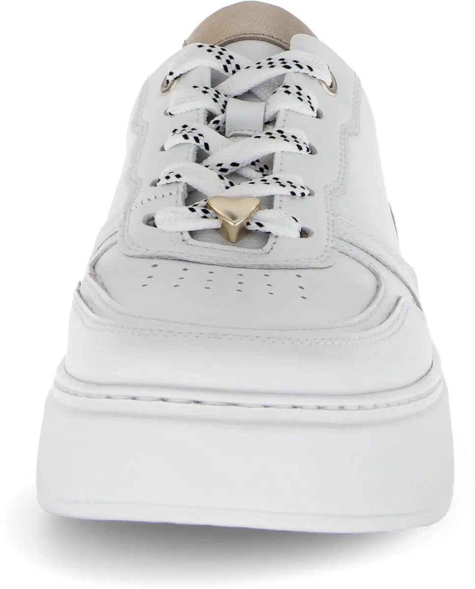 Gabor Leopard Sneakers Wit Leer - Dames - Maat 37 - afbeelding 3 van 6