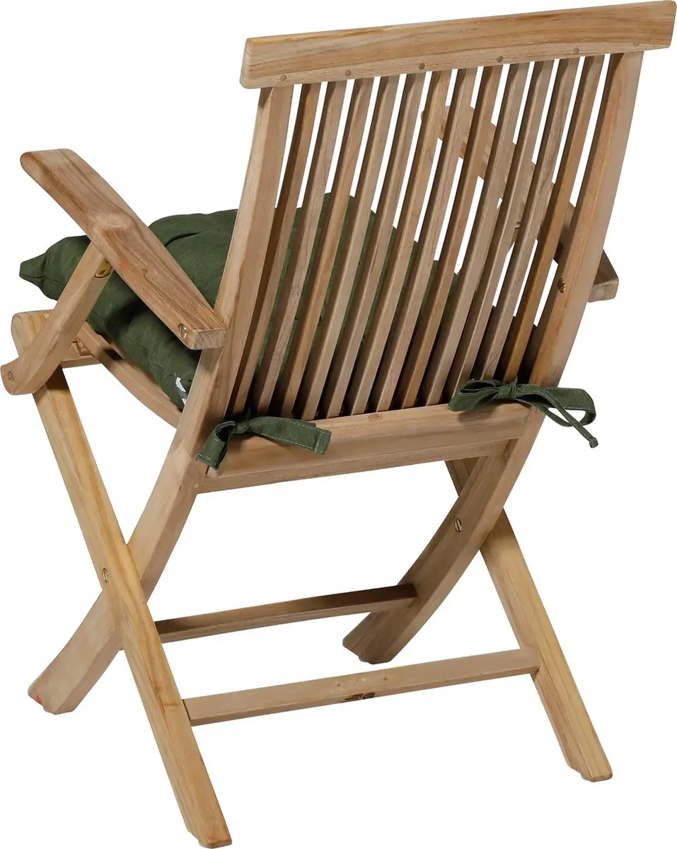 Madison Toscane Kussen 46x46cm - Groen - afbeelding 3 van 4