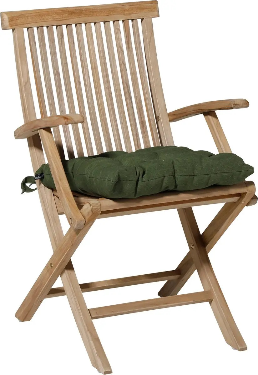 Madison Toscane Kussen 46x46cm - Groen - afbeelding 4 van 4