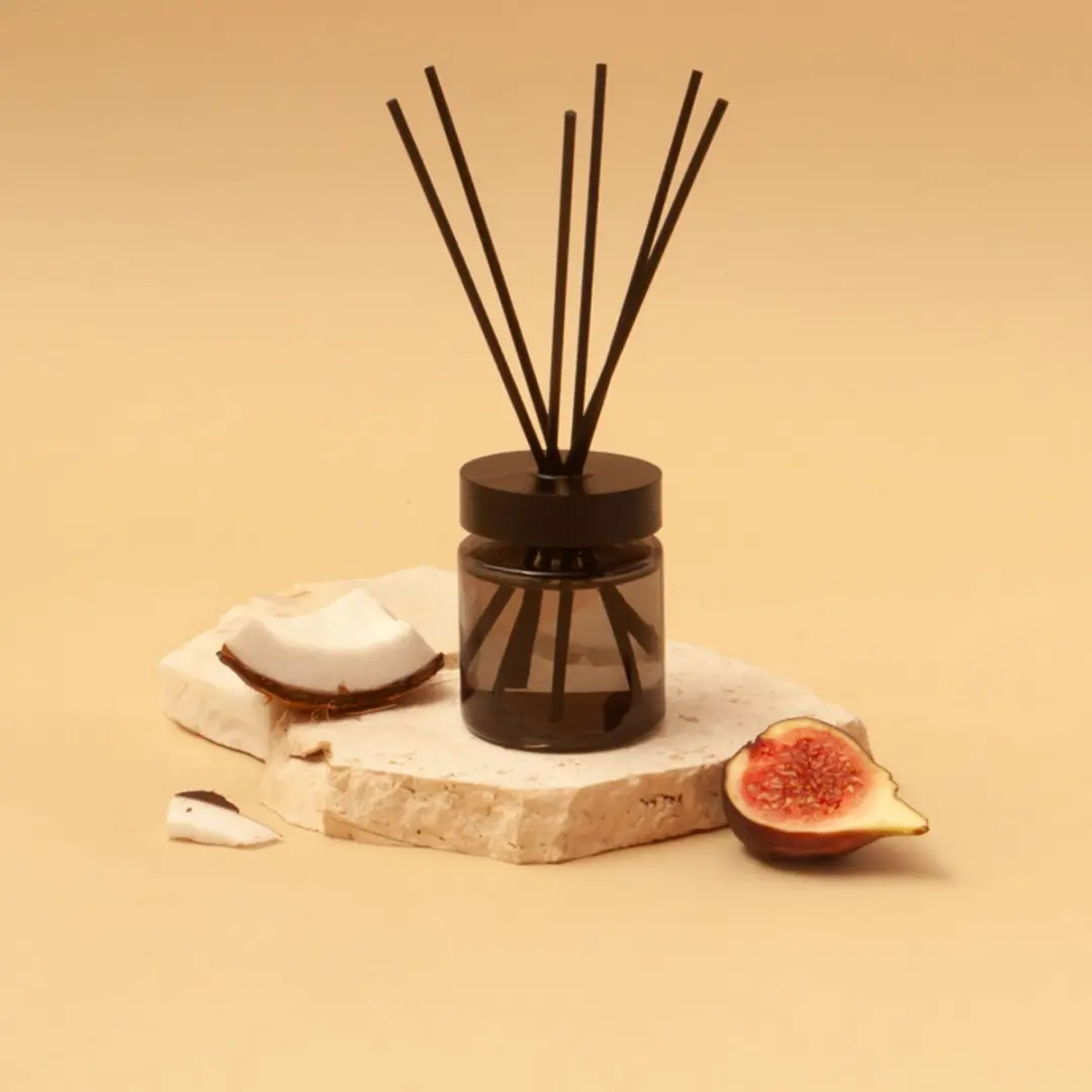 Spaas Geurstokjes Kokosmelk & Vijgenblad 80ml - Wit - afbeelding 4 van 6