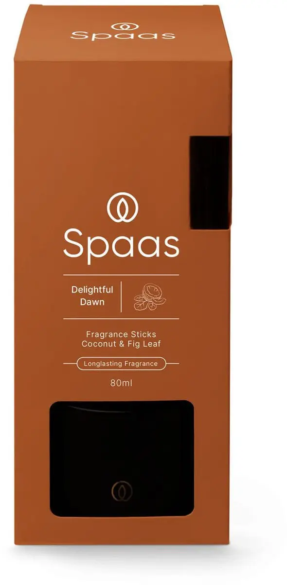 Spaas Geurstokjes Kokosmelk & Vijgenblad 80ml
