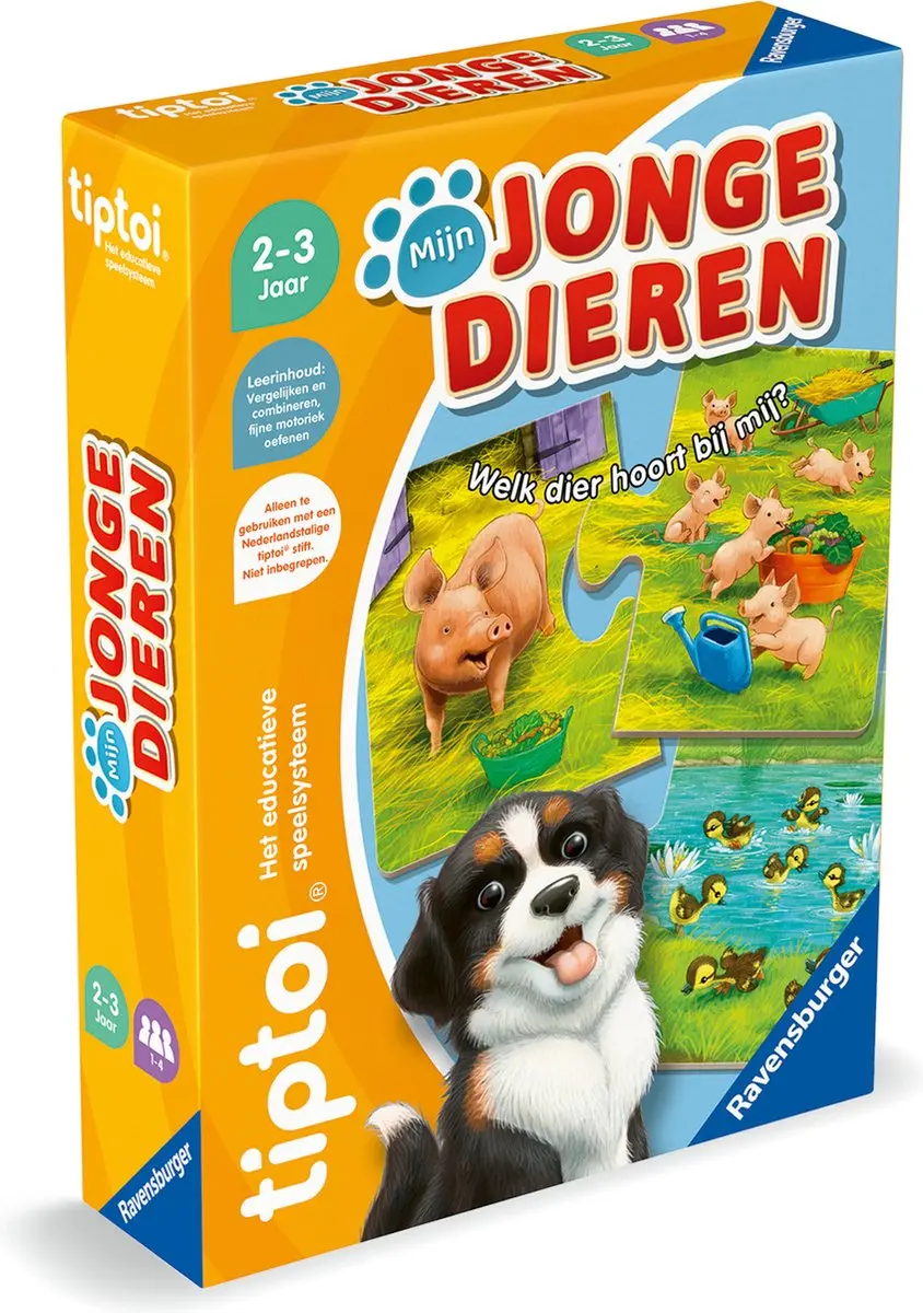 Ravensburger tiptoi Mijn Jonge Dieren 2184