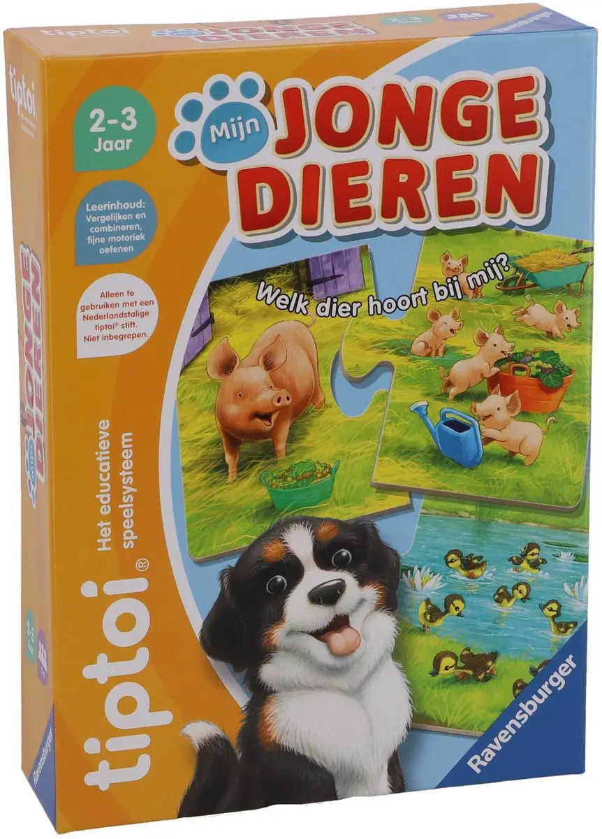 Ravensburger tiptoi Mijn Jonge Dieren 2184 - Interactief spel