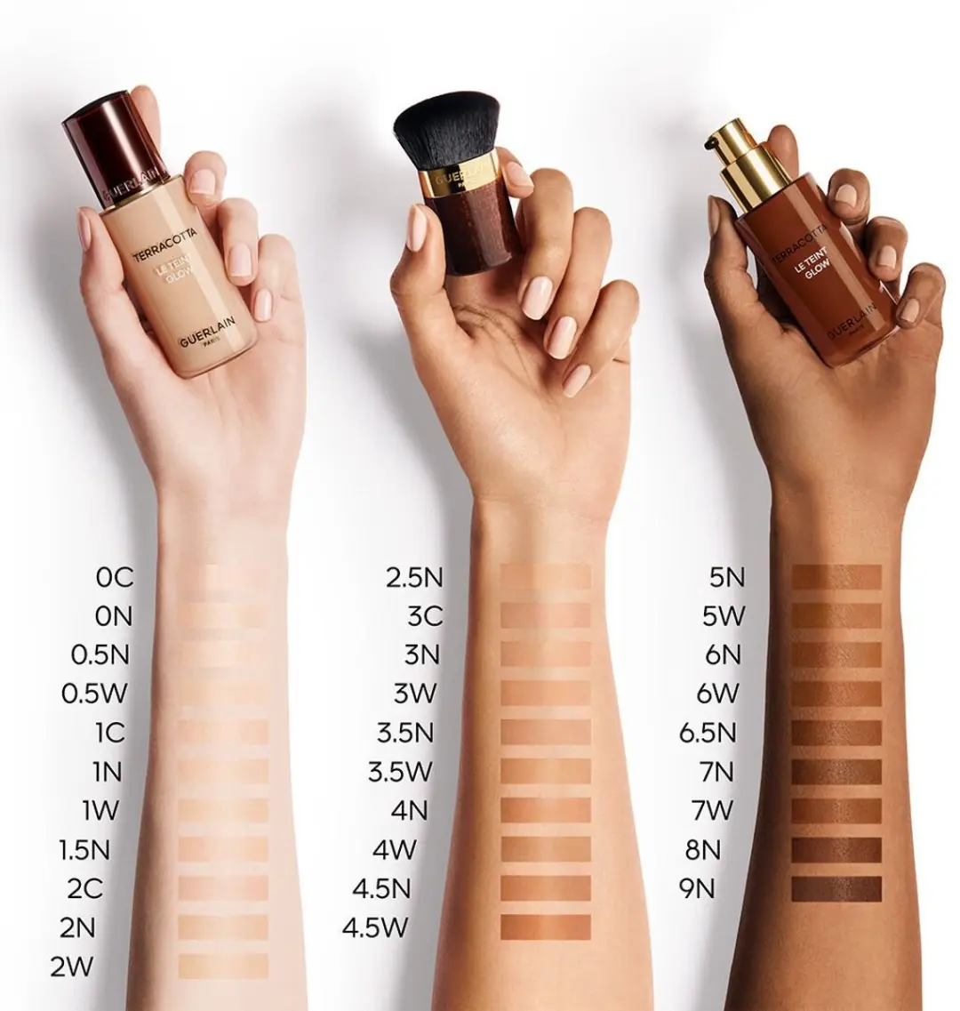 Guerlain Terracotta Le Teint Glow Foundation 3W G044250 - 35ml