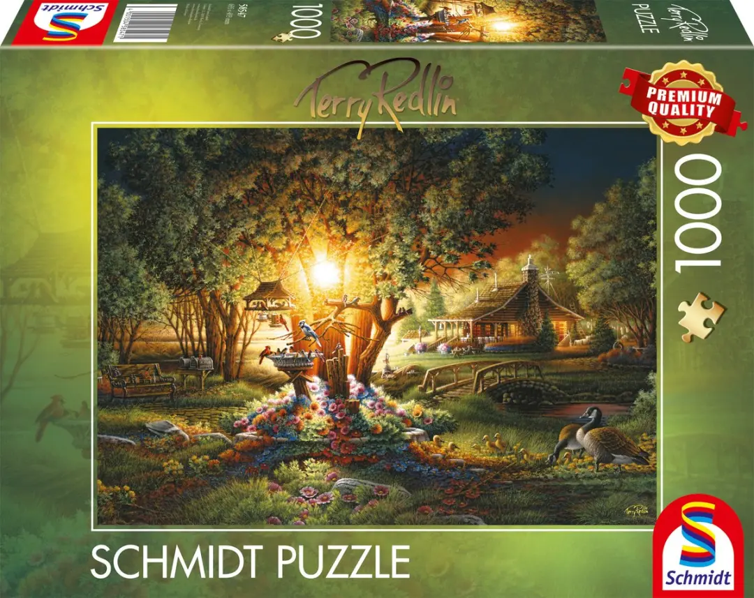 Schmidt Spiele Magnificent Spring Glow Legpuzzel 1000 Stuks - Meerkleurig