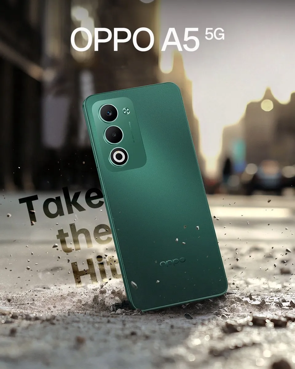 OPPO A5 5G CPH2735BN Smartphone - 128GB - Black Green