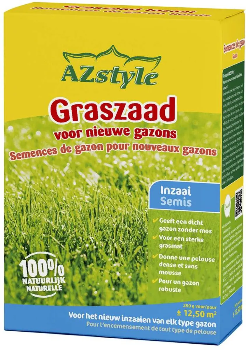 ECOstyle AZstyle Graszaad Inzaai 2KG