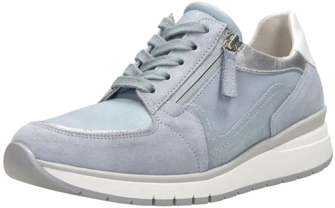 Gabor Dames Sneakers - Blauw Textiel - Maat 37.5 - afbeelding 5 van 6