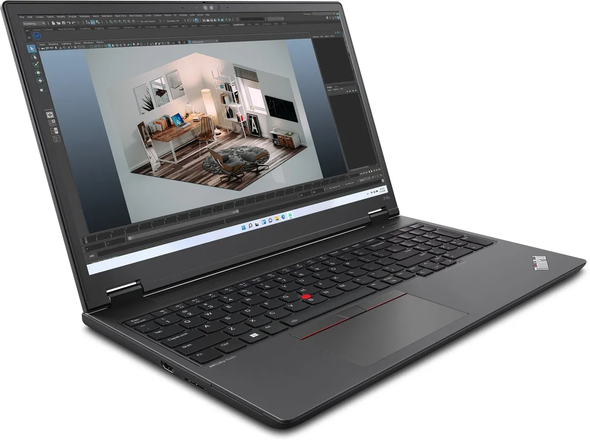 Lenovo ThinkPad P16v Gen 2 Intel Core Ultra 7 RTX 2000 Ada - 32GB 1TB SSD - 16" WUXGA - Zwart