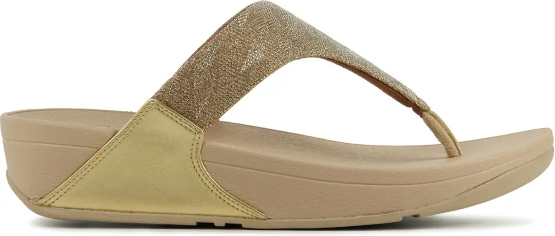 Fitflop™ Slippers / Teenslippers Dames - ET8 - Goud - Maat 43