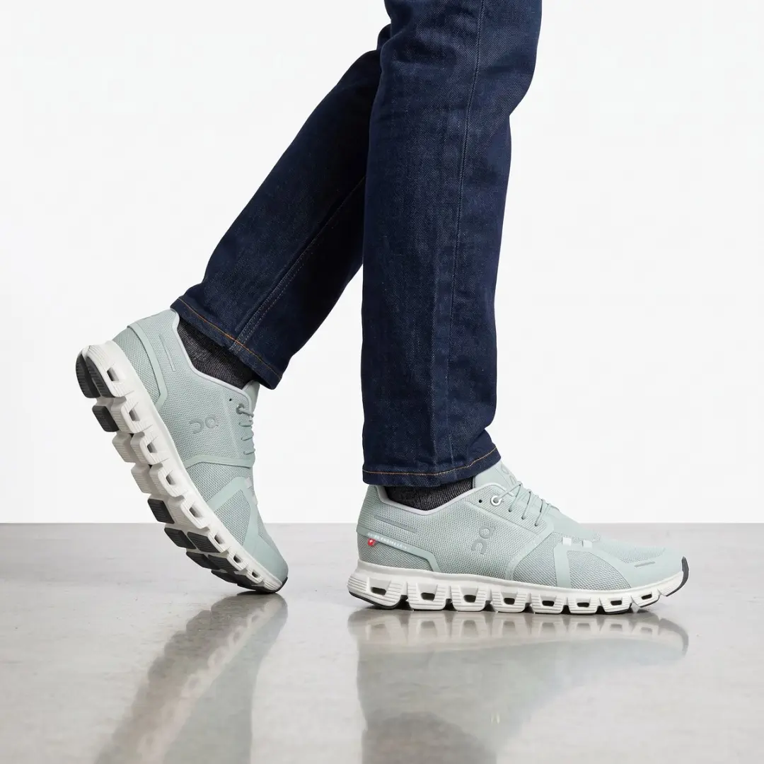 ON Running Cloud 6 3MF10072288 Heren Sneakers - EU 45 - Mineral-Ice - afbeelding 2 van 6