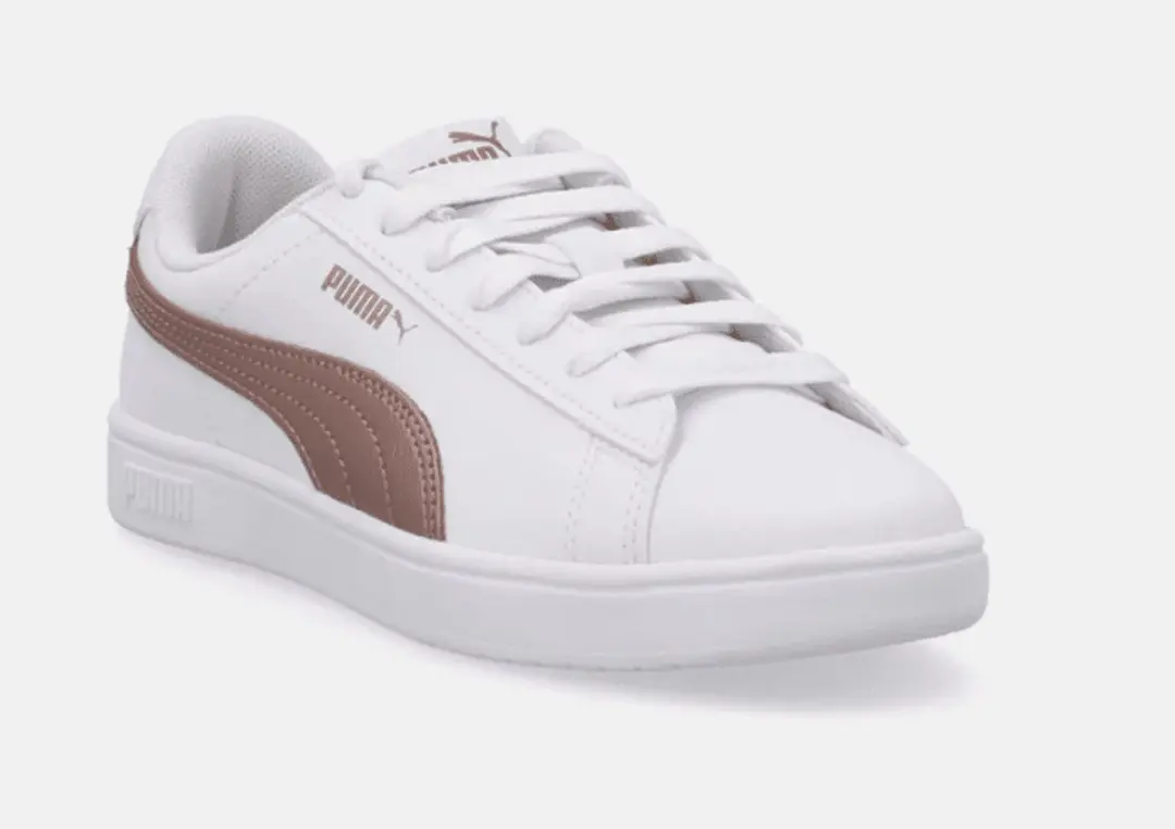 PUMA Rickie Classic 394251 Schoenen - 39 - Witte/Rose Gold - afbeelding 4 van 6