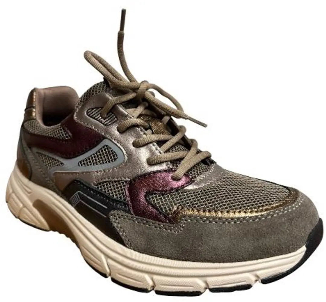 Gabor Rollingsoft Sneakers Laag - Taupe - 44 - afbeelding 4 van 6