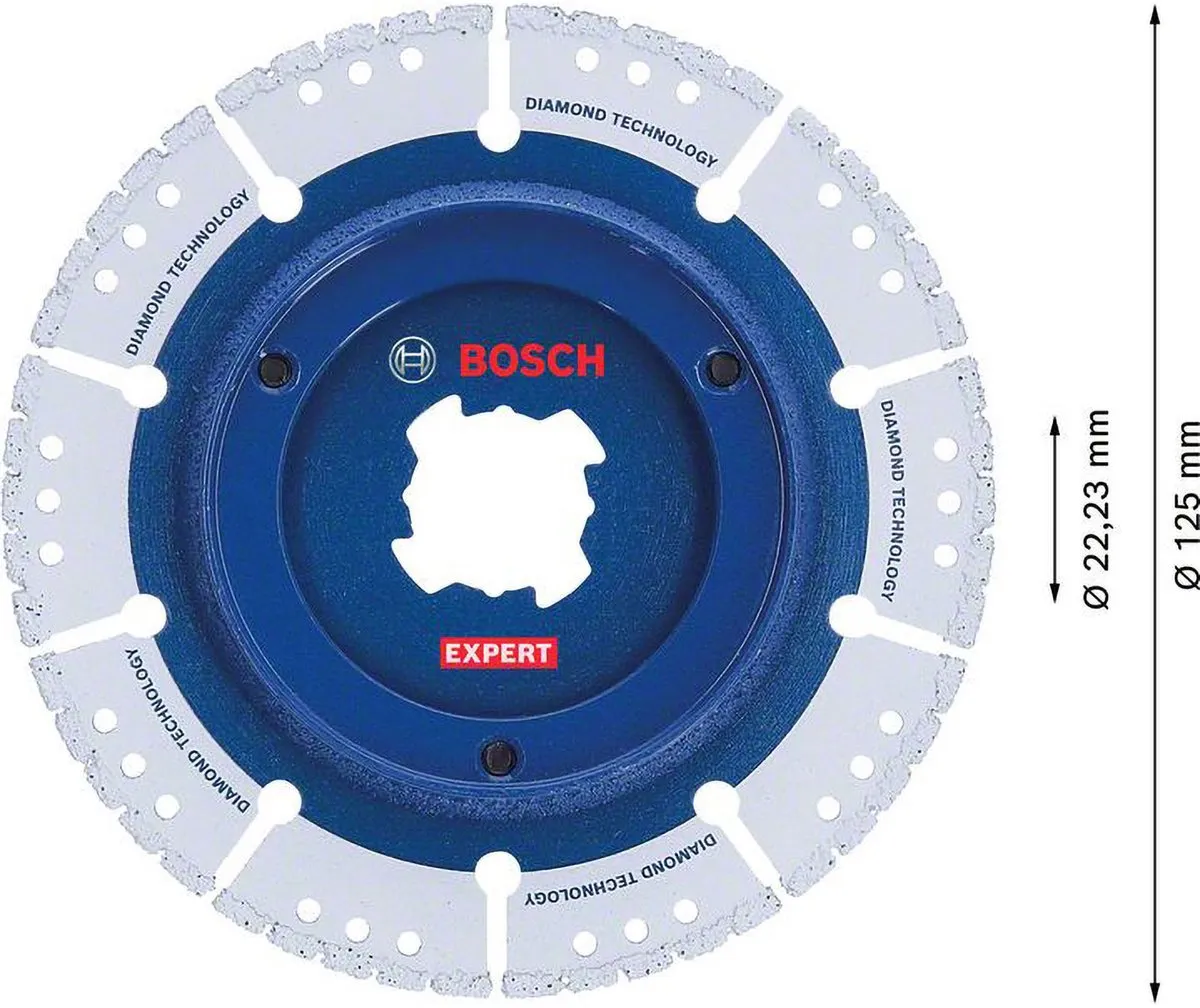 Bosch Professional Diamanten Doorslijpschijf 125mm 2608901391