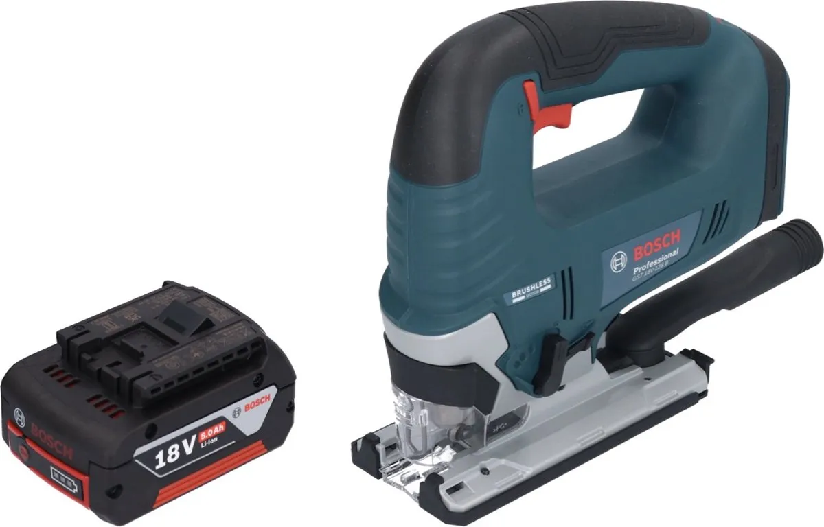 Bosch Professional GST 18V-125 B Decoupeerzaag - 125mm - 5.0Ah - Borstelloos