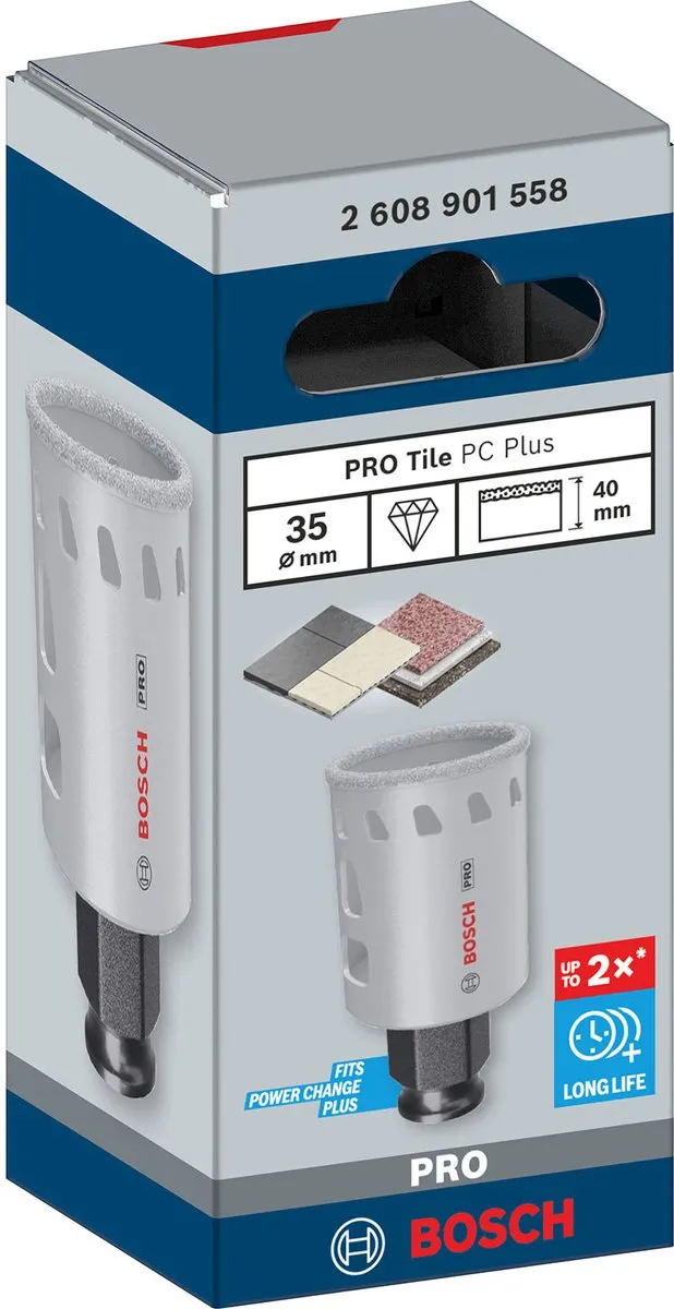 Bosch Professional PRO Tegel PC Plus Gatzaag 35mm - 2608901558