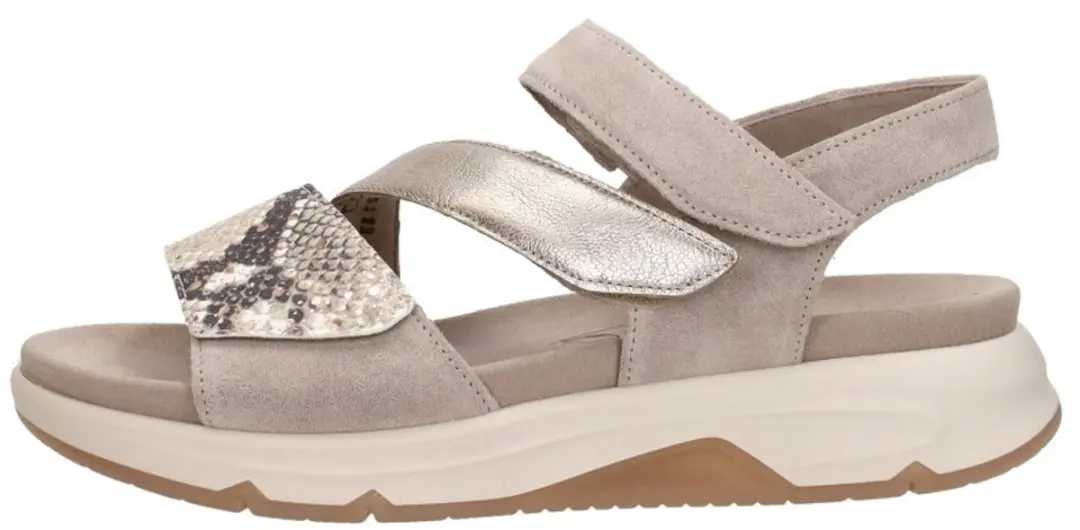 Gabor Rollingsoft Sandalen 37.5 - Beige - afbeelding 2 van 6