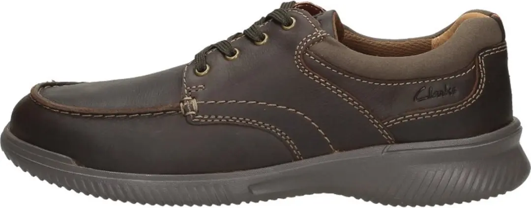 Clarks Donaway Edge Veterschoenen - Donkerbruin - Maat 42.5