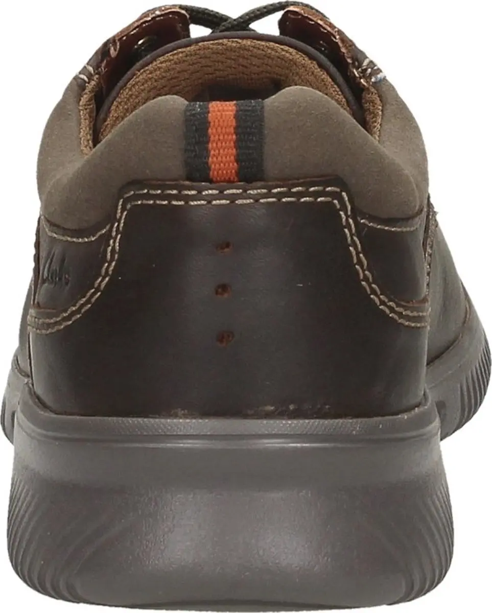 Clarks Donaway Edge Veterschoenen - Donkerbruin - Maat 42.5