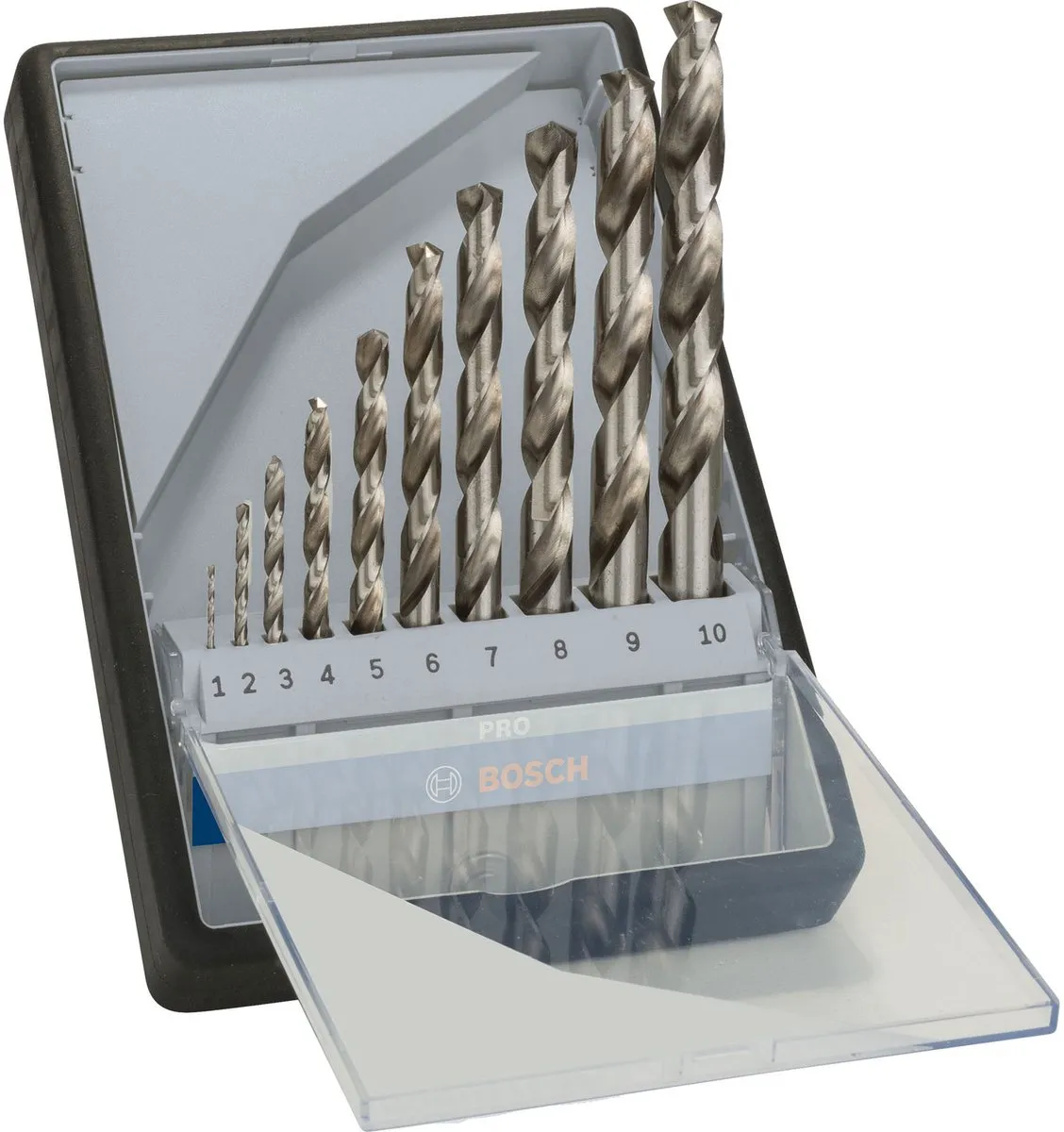 Bosch Professional Metaalborenset HSS-G 10-delig - 1-10mm