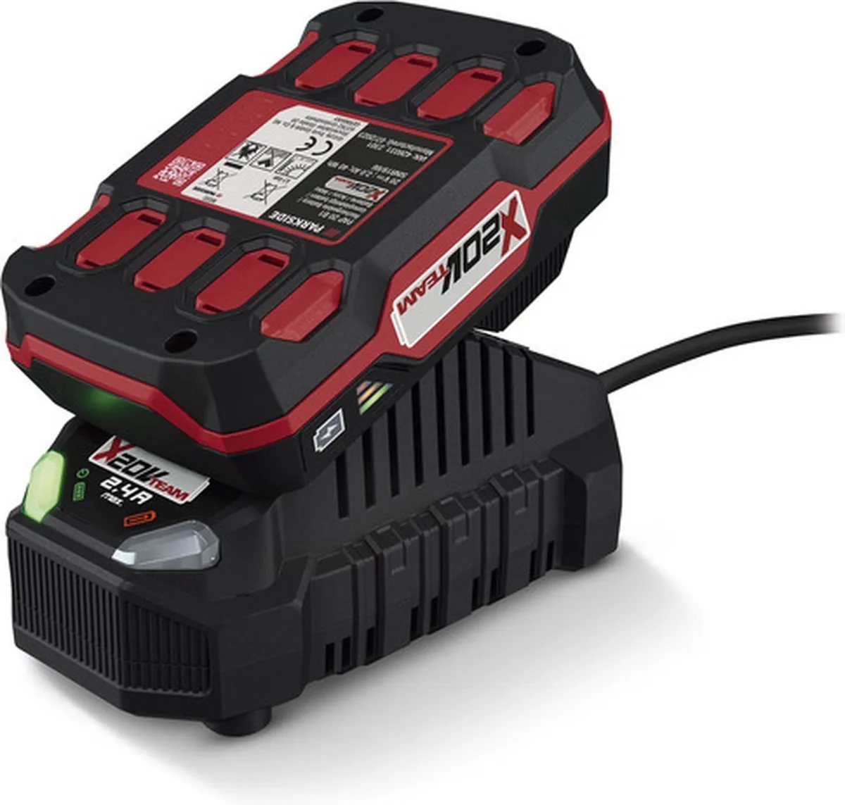 Parkside PDSSA 20 LI B2 Accu-slagschroevendraaier 20V - 180Nm