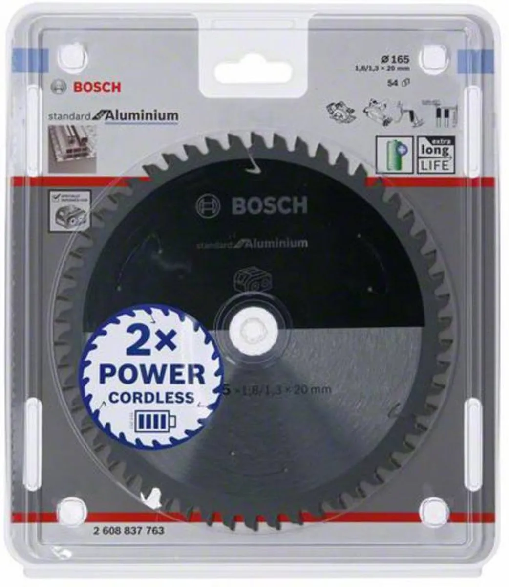 Bosch Professional Cirkelzaagblad Aluminium 165mm - 54T