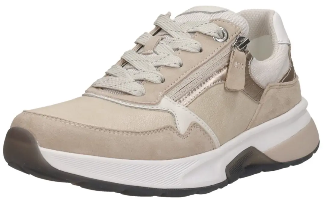 Gabor Rolling Soft Dames Sneakers - Beige - afbeelding 5 van 6