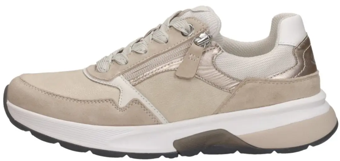 Gabor Rolling Soft Dames Sneakers - Beige - afbeelding 2 van 6