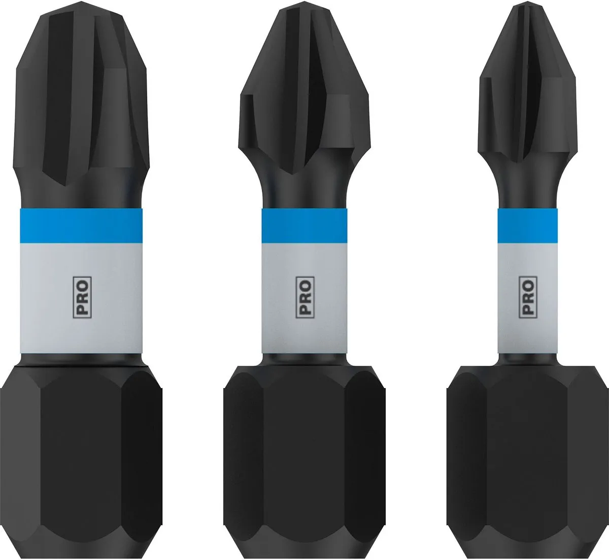 Bosch Professional Schroefbit Impact Control PH1/2/3 - 25mm - 3 Stuks - afbeelding 4 van 6