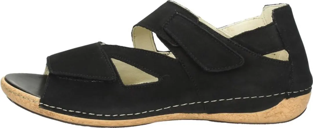 Waldlaufer Heliett Sandalen Plat - zwart - Maat 41 - afbeelding 2 van 6
