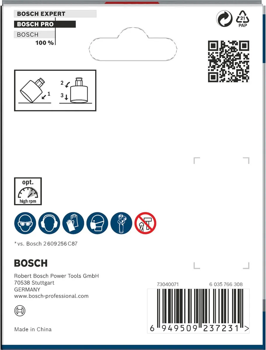 Bosch Professional Tegel PC Plus Gatenzaag 76mm - 2608901571 - afbeelding 5 van 5