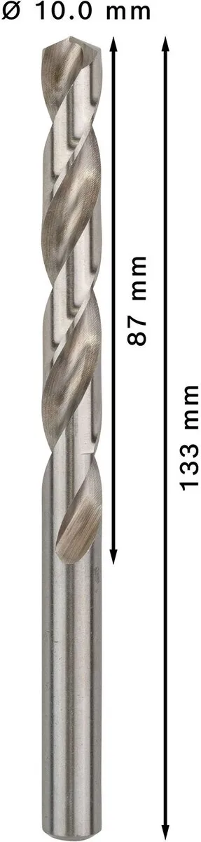 Bosch Professional ST. LINE 10.0mm HSS-G Boor - 5 Stuks - afbeelding 6 van 6