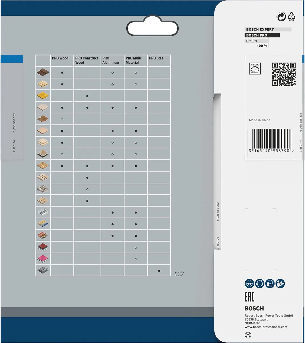 Bosch Professional Aluminium Zaagblad 160mm 52 Tanden - 2 608 837 757