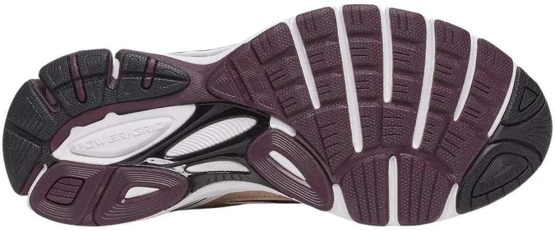 Saucony Guide 7 Sneakers - 45 - Donkergrijs/Zwart/Wit/Bruin - afbeelding 4 van 6