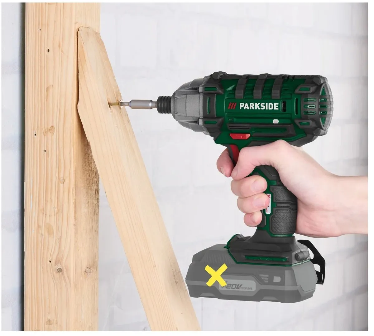 PARKSIDE Accu-slagschroevendraaier 20V - zonder accu/lader - afbeelding 5 van 6