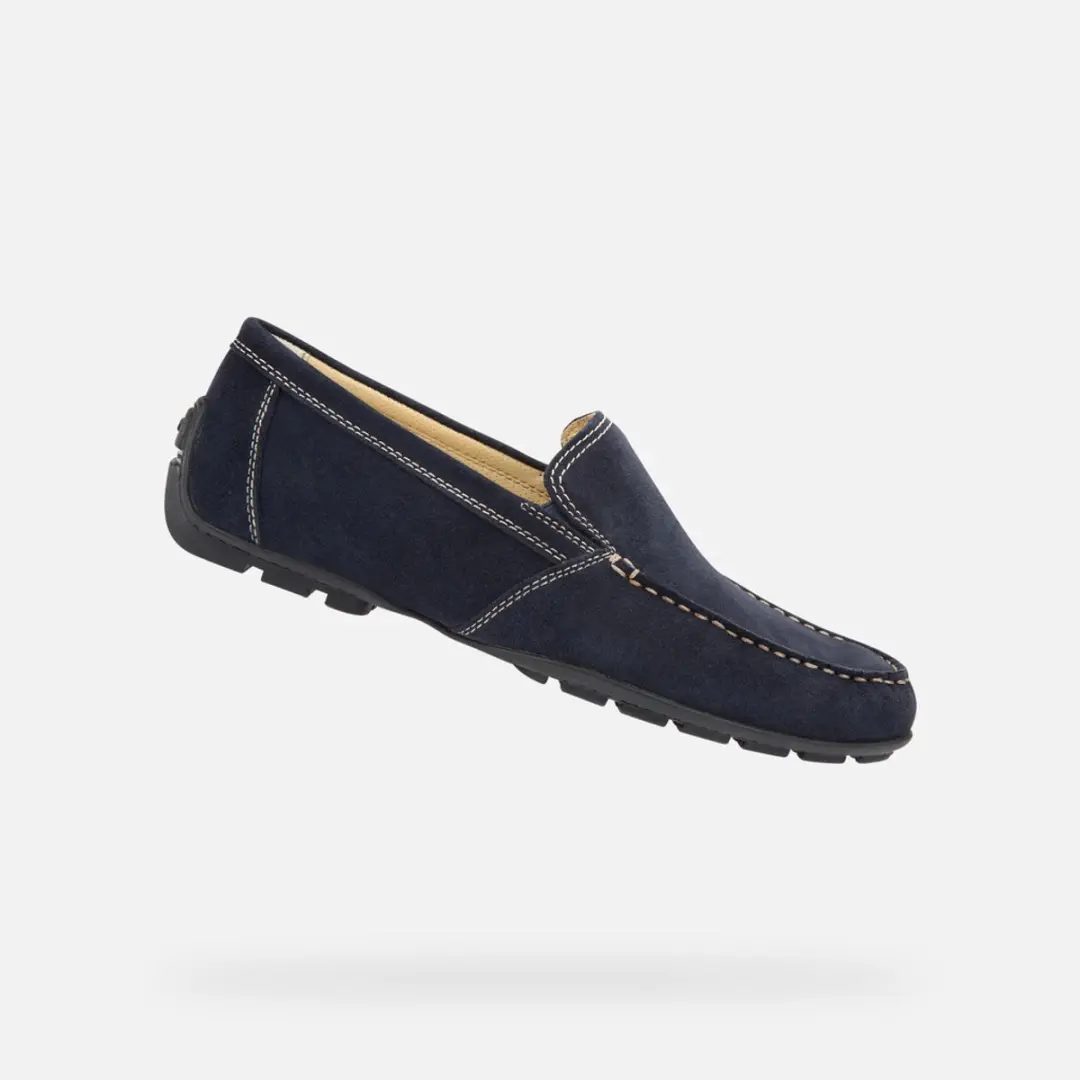 GEOX MONER HEREN Loafers - BLAUW - Maat 41
